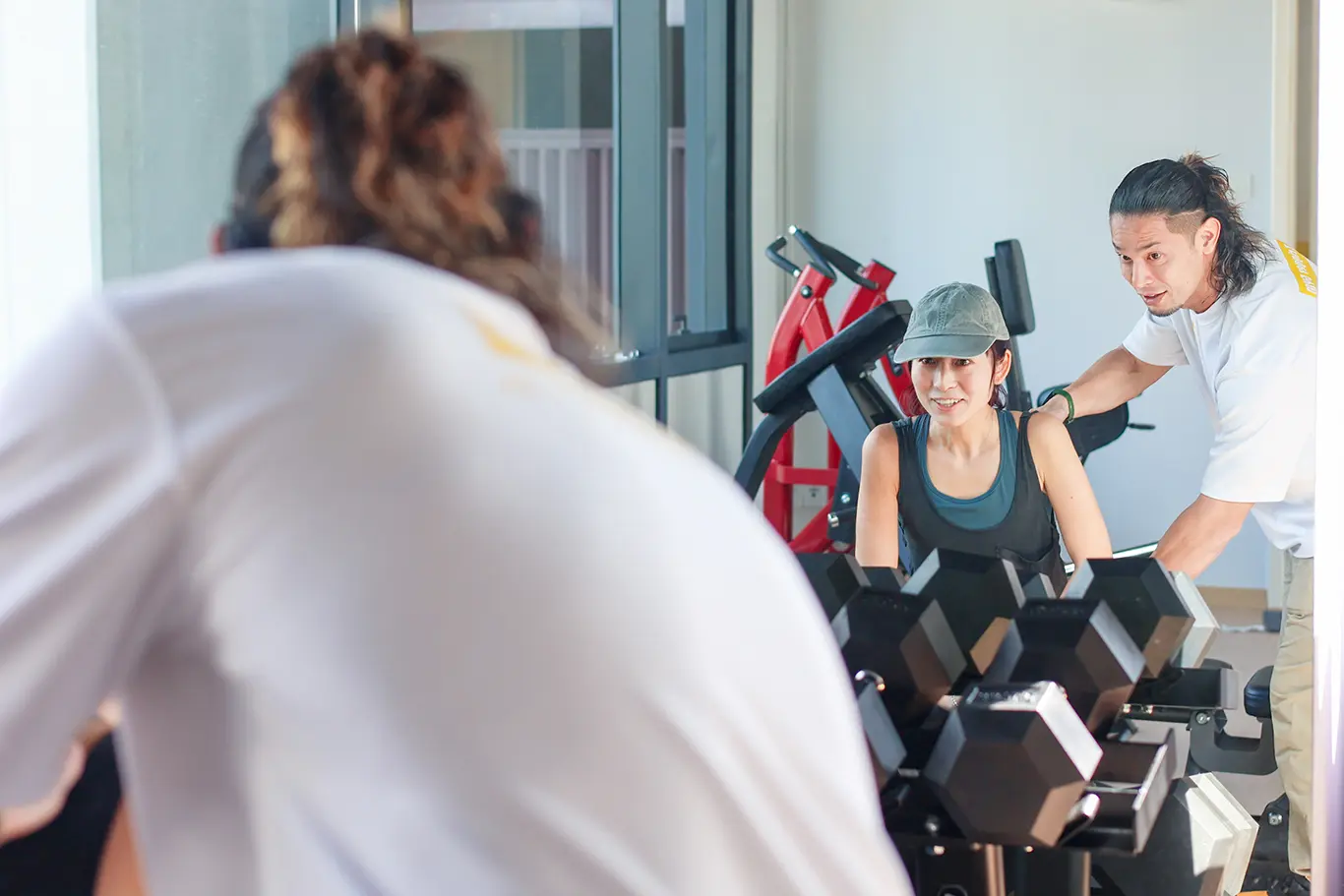 ジムでのトレーニング風景3